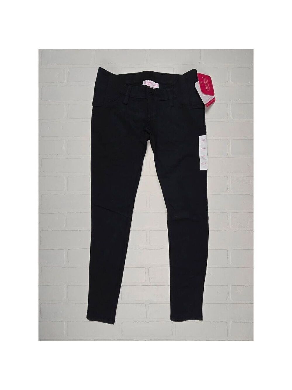 Isabel Maternity Black Side Panel Jeans 0 25